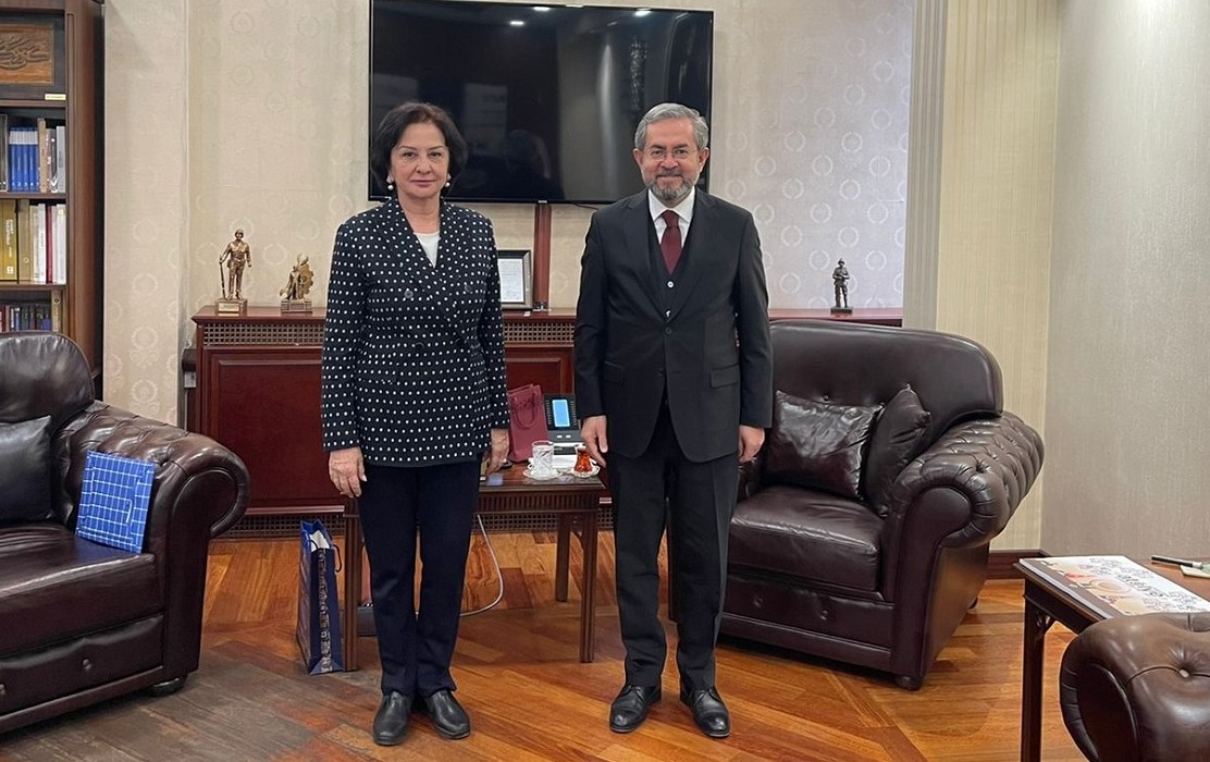 AzMİU-nun rektoru Ankarada ezamiyyətdə olub